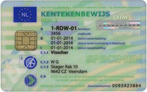 Kentekencard